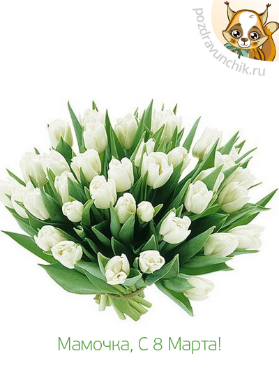 Поздравляю с 8 Марта, мама!