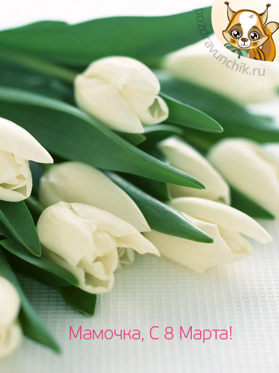 С 8 Марта, мамочка!