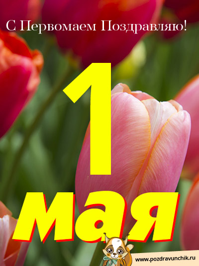 С 1 Мая!