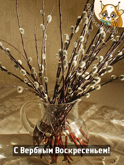 С Вербным Воскресеньем!