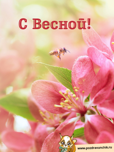 С Первым Днем Весны!