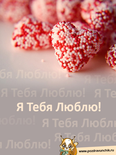 Я тебя люблю