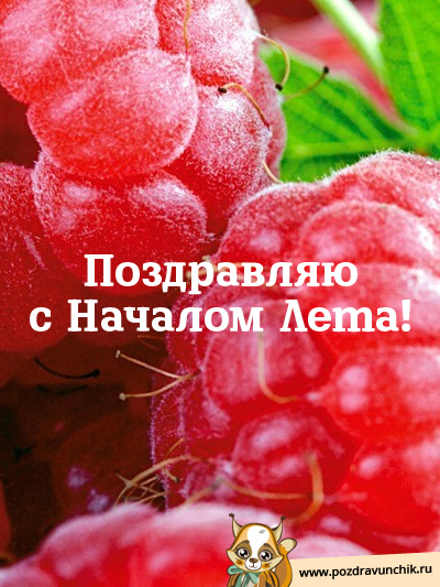 С началом лета!