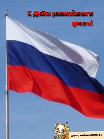 С днем российского флага!