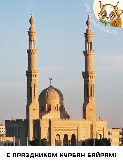 С праздником Курбан Байрам!