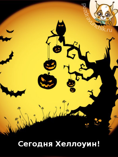Сегодня Хэллоуин!